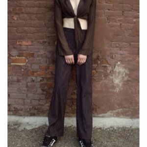 Urban outfitters trouser stripe pant